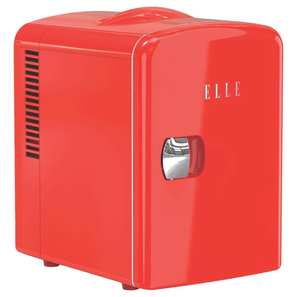 ELLE SDAF101RDEU MINI PRENOSNI FRIŽIDER 4L CRVENI
