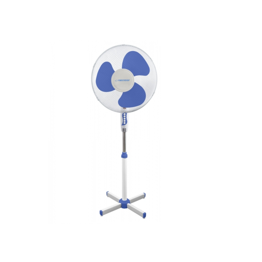 Esperanza  EHF001WB STOJEĆI VENTILATOR BELO-PLAVI