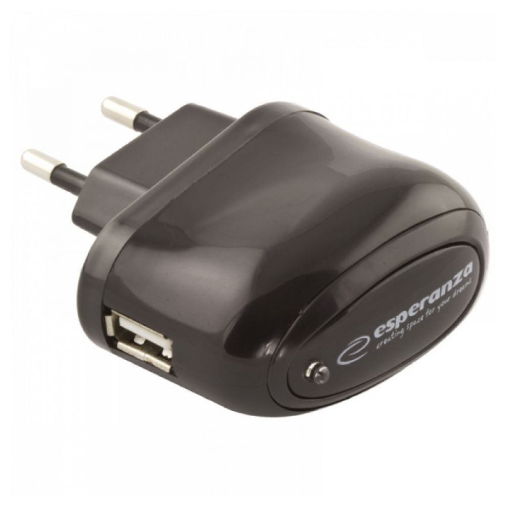 ESPERANZA EZ115 PUNJAC USB INPUT 110/240V, OUTPUT 5V-2,1A LED INDICATOR ESPERANZA EZ115 PUNJAC USB INPUT 110/240V, OUTPUT 5V-2,1A LED INDICATOR