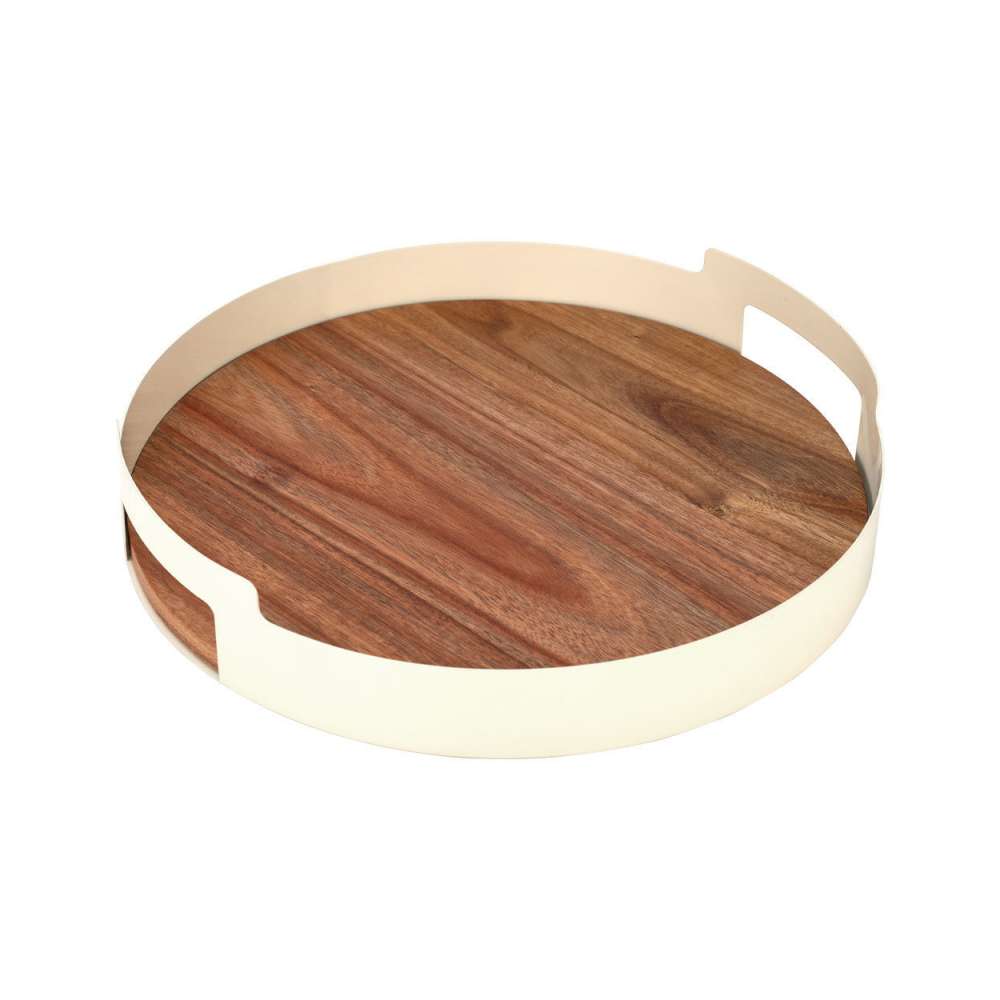 ESTIA ES01-24901 POSLUŽAVNIK BAGREMOVO DRVO METAL 30X4CM ESTIA ES01-24901 POSLUŽAVNIK BAGREMOVO DRVO METAL 30X4CM