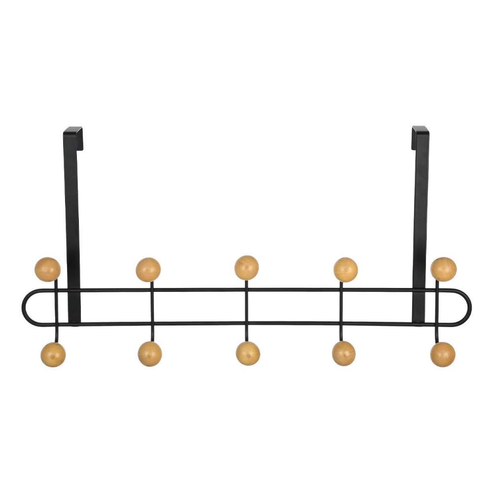 ESTIA ES02-18313 ČIVILUK ZA VRATA SA 10 KUKICA METAL CRNI ESTIA ES02-18313 ČIVILUK ZA VRATA SA 10 KUKICA METAL CRNI