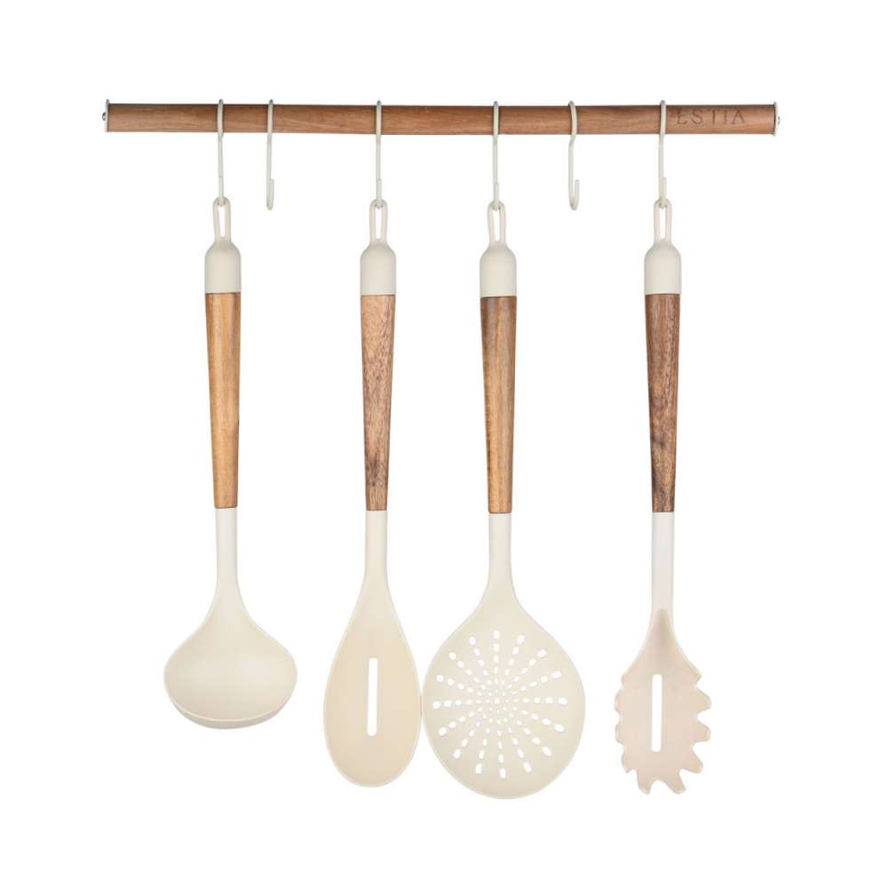 ESTIA ES02-34115 ZIDNI DRŽAČ ZA KUHINJU 42CM SA 6 KUKICA ESTIA ES02-34115 ZIDNI DRŽAČ ZA KUHINJU 42CM SA 6 KUKICA