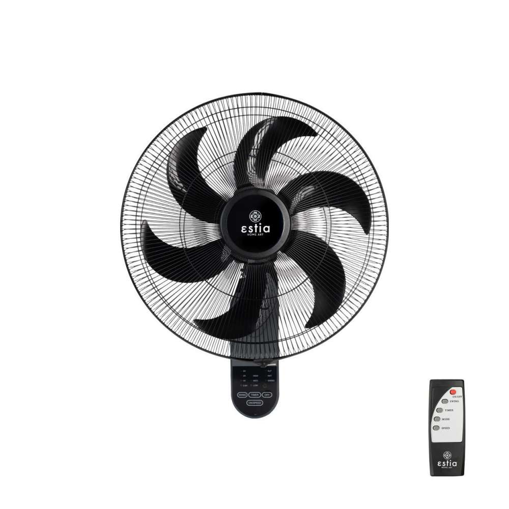 Estia  ES06-21177 ZIDNI VENTILATOR 45CM AC MOTOR I TAJMER 75W