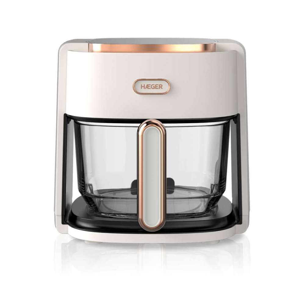 HAEGER  AF-G45.006B FRITEZA NA TOPAO VAZDUH DIGITALNA 4,5L SA STAKLENOM POSUDOM