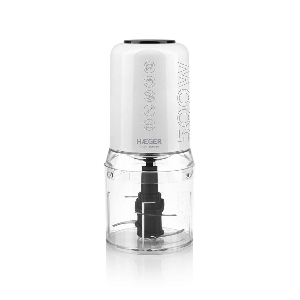 HAEGER HECH-50W.008A SECKALICA 0,5L 500W 4 SEČIVA BELA