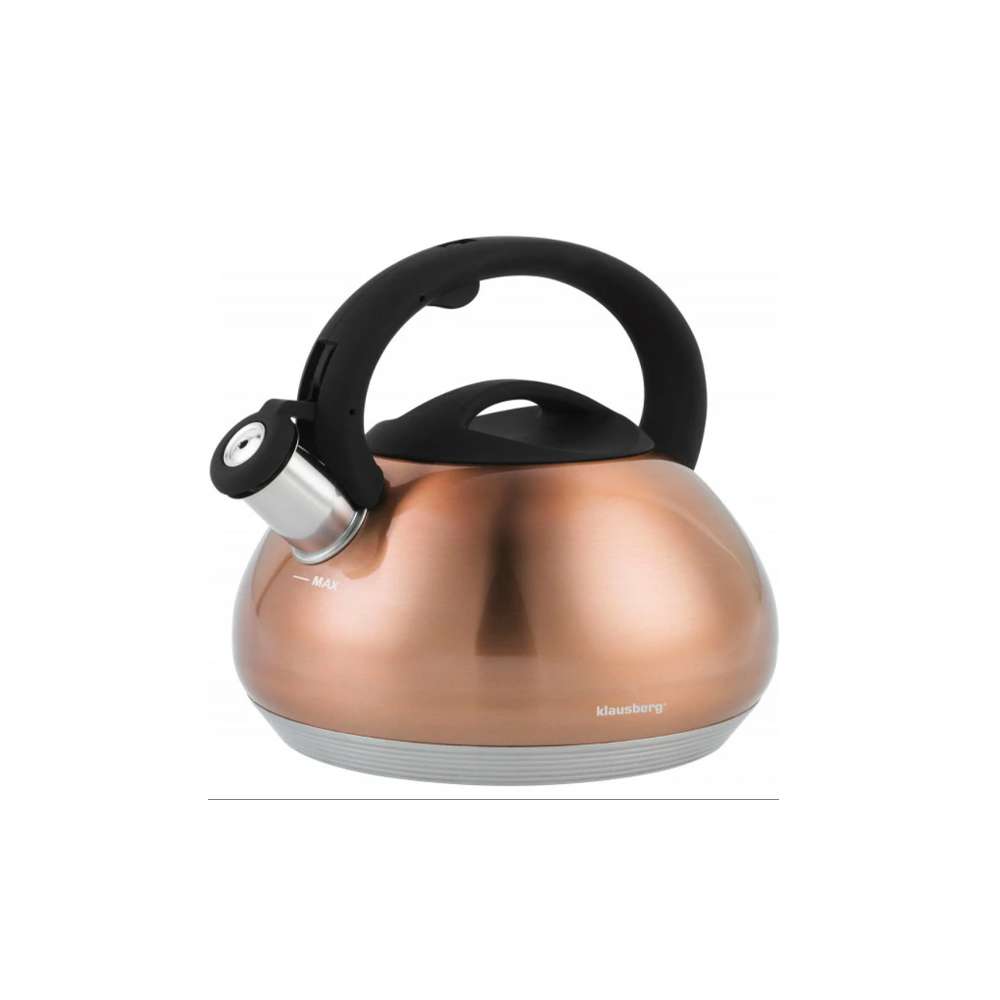 KLAUSBERG KB7385 ČAJNIK SA ZVIŽDUKOM BOJA MEDA 2,7L KLAUSBERG KB7385 ČAJNIK SA ZVIŽDUKOM BOJA MEDA 2,7L