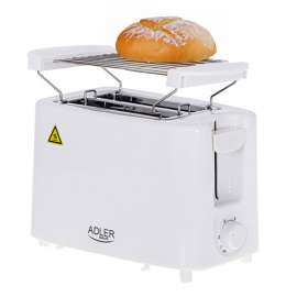 Adler AD3223 TOSTER ZA 2 KRIŠKE 1800W BELI