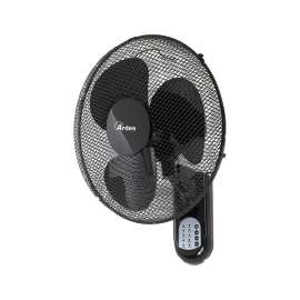 Ardes AR5W40R ZIDNI VENTILATOR 50W SA DALJINSKIM UPRAVLJAČEM I TAJMEROM CRNI