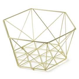 Dajar DJ29518 KORPA ZA VOĆE 29 CM BOJE ZLATA