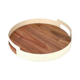 Estia ES01-24901 POSLUŽAVNIK BAGREMOVO DRVO METAL 30X4CM