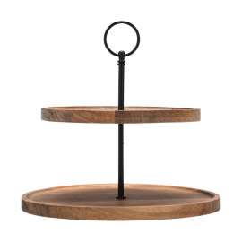 Estia ES01-30933 POSLUŽAVNIK ZA SERVIRANJE NA 2 NIVOA BAMBUS 25CM