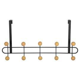 Estia ES02-18313 ČIVILUK ZA VRATA SA 10 KUKICA METAL CRNI