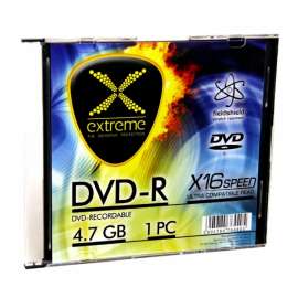 Extreme DVD-R1168 4,7GBX16 SLIM CASE 1 KOM