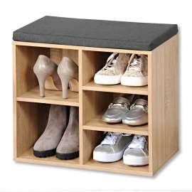Kesper KSP15925 MINI CIPELARNIK HRAST SA JASTUKOM ZA SEDENJE 51.5 x 48 x 29,5 CM