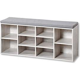 Kesper KSP15931 DRVENI CIPELARNIK SA KLUPOM 103X29,50X48CM