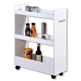 Kesper KSP24852 VIŠENAMENSKA POLICA SA TOČKIĆIMA 60X22X78CM BELA