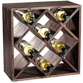 Kesper KSP69244 POLICA ZA VINO BOROVO DRVO 50X50X25CM