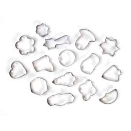 Nava NV10-186-014 KALUPI ZA KOLAČIĆE INOX 15 OBLIKA
