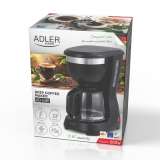 ADLER AD4381B APARAT ZA FILTER KAFU 600ML CRNI - slika 3