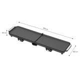 ADLER AD6617 ELEKTRIČNI GRIL 96X26 CM 2200W - slika 2