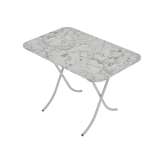 ALESTA AL10030BM STO VIŠENAMENSKI SKLOPIVI TEKSTURA BELI MERMER 70X100CM - slika 1