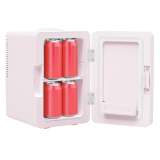 ELLE SDAF01PUEU MINI PRENOSNI FRIŽIDER 6L PINK GREJANJE/HLAĐENJE LED - slika 4