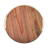 ESTIA ES01-24901 POSLUŽAVNIK BAGREMOVO DRVO METAL 30X4CM - slika 2