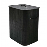 ESTIA ES02-15282 KORPA ZA VEŠ 60L CRNA 40X30X50CM - slika 2