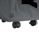 ESTIA ES02-25373 KORPA ZA VEŠ SA TOČKIĆIMA 45L SIVA 39X20X59CM - slika 3