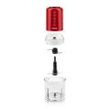 HAEGER HECH-50W.009A SECKALICA 0,5L 500W 4 SEČIVA CRVENA - slika 2