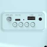 HAEGER HERB-BLU.002A RETRO FM RADIO BLUETOOTH, USB, AUX 5W PLAVI - slika 2