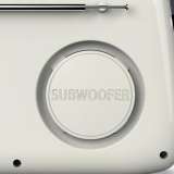 HAEGER HERB-CRE.003A RETRO FM RADIO BLUETOOTH, USB, AUX 5W BEŽ - slika 2