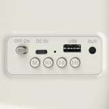 HAEGER HERB-CRE.003A RETRO FM RADIO BLUETOOTH, USB, AUX 5W BEŽ - slika 3