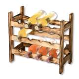 KESPER KSP69120 POLICA ZA VINO 12 FLAŠA 49X25X45CM - slika 2