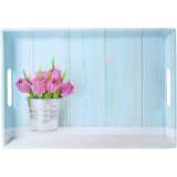 KESPER KSP77392 POSLUŽAVNIK 50 X 35 X 4.5 CM TULIPANI - slika 1