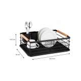 KINGHOFF KH1728 OCEĐIVAČ ZA SUDOVE 42.5X32X15.5 CM CRNI - slika 3