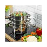 KINGHOFF KH3320 SET ŠERPI 5/1 ZA KUVANJE NA PARI 5L 24CM - slika 2