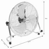 KLAUSBERG KB7471 VENTILATOR METALNI PODNI 45CM 100W - slika 4