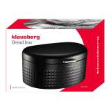 KLAUSBERG KB7577 KUTIJA ZA HLEB CRNA METALNA - slika 2