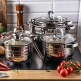 KLAUSBERG KB7696 SET ŠERPI INOX 16/18/20/24/14 - slika 3