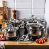 KLAUSBERG KB7697 SET ŠERPI INOX 16/18/20/24/16 - slika 2