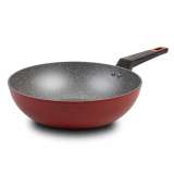 NAVA NV10-144-060 WOK 28CM TAURUS SA NELEPLJIVIM PREMAZOM CRVENI - slika 1