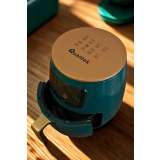 QUANTEK Q1301GR AIR FRYER SA TAJMEROM LCD 6L 1600W ZELENA - slika 3
