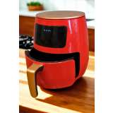 QUANTEK Q1301RD AIR FRYER SA TAJMEROM LCD 6L 1600W CRVENA - slika 3