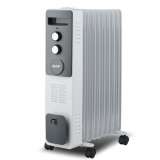 RAF R.0938 ULJNI RADIJATOR 9 SA VENTILATOROM 9 REBARA BELO/SIVI 2400W - slika 1