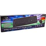 TITANUM TK106 - OPTIČKI SET USB 3D MIŠ + TASTATURA - slika 3